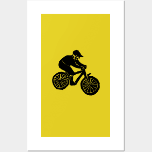 Mountain Biker Posters and Art